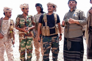 رئيس انتقالي الصعيد يتفقد مواقع اللواء السادس صاعقة بالمصينعة