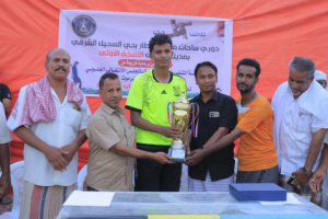 برعاية الهيئة التنفيذية المساعدة... فريق ساحة التقوى بطلاً لدوري مربع المطار 