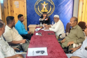 تنفيذية انتقالي سيئون تقيم أداء الهيئة خلال النصف