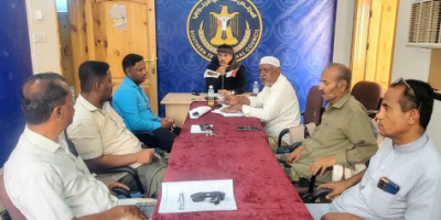 تنفيذية انتقالي سيئون تقيم أداء الهيئة خلال النصف