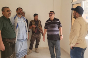 مدير عام المنصورة يتفقد الأعمال النهائية بمشروع بناء مجمع قضائي بالمديرية