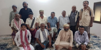 انتقالي بالقطن يطمئن على صحة القائم بأعمال رئيس القسم التنظيمي بن نهيد