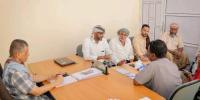 انتقالي غيل باوزير يبحث سبل تحسين القطاع الصحي بالمديرية خلال لقاء موسّع بالجهات المختصة