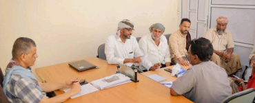انتقالي غيل باوزير يبحث سبل تحسين القطاع الصحي بالمديرية خلال لقاء موسّع بالجهات المختصة