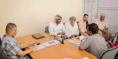 انتقالي غيل باوزير يبحث سبل تحسين القطاع الصحي بالمديرية خلال لقاء موسّع بالجهات المختصة