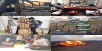 ضبط وإتلاف زيادي فاسد بكميات كبيرة في شبوة
