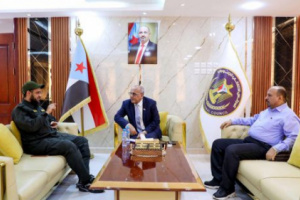 الكثيري يطلع على الأوضاع الأمنية في لحج