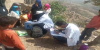 مديرية جحاف تدشن حملة التحصين ضد شلل الأطفال