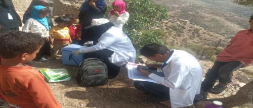 مديرية جحاف تدشن حملة التحصين ضد شلل الأطفال