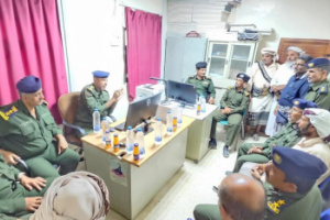 تدشين نظام السجل المدني الإلكتروني في مديريتي بيحان وعسيلان بمحافظة شبوة