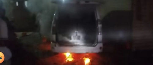 عاجل | إحراق سيارة الإعلامي عادل الحنشي أمام منزله