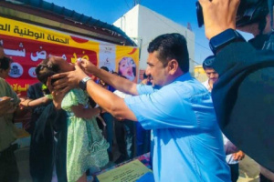 تحصين 488 ألف طفل وطفلة من شلل الأطفال في اليوم الأول للحملة