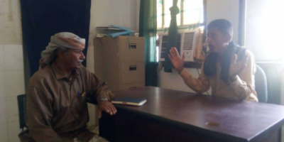 رئيس تنفيذية انتقالي الوضيع يتفقد أوضاع مستشفى المديرية