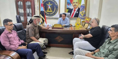 الحالمي يلتقي مدير الشؤون الإدارية للكهرباء بمحافظة لحج
