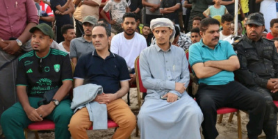انتقالي حضرموت يدشّن مهرجان البلدة الرياضي 2025 بالمكلا