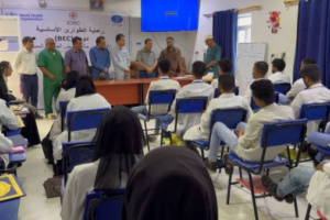 مستشفى الشيخ محمد بن زايد بالضالع يختتم دورتين تدريبيتين في الطوارئ والإنعاش القلبي الرئوي