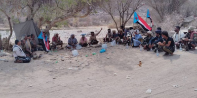 تنفيذية انتقالي مديرية عين يتفقد المواقع الأمامية لجبهة المديرية