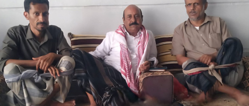 رئيس تنفيذية انتقالي شبوة يؤدي واجب العزاء في وفاة محمد احمد ناصر محرن العتيقي سركال