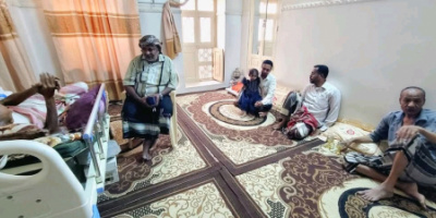 انتقالي تريم يطمئن على صحة الكادر" سعد نصر يادين " 