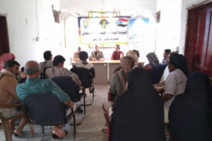 رئيس انتقالي لودر يلتقي عددا من المشايخ والشخصيات السياسية والاجتماعية بالمديرية
