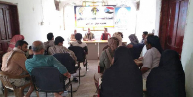 رئيس انتقالي لودر يلتقي عددا من المشايخ والشخصيات السياسية والاجتماعية بالمديرية