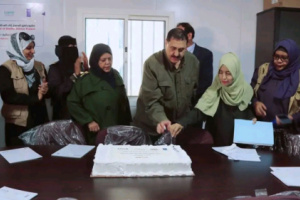 مدير أمن العاصمة عدن يفتتح مبنى جمعية الشرطة النسائية