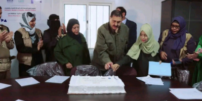 مدير أمن العاصمة عدن يفتتح مبنى جمعية الشرطة النسائية