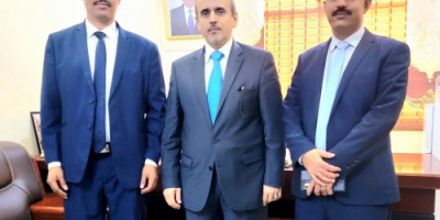 نائب رئيس جامعة شبوة يلتقي وزير التعليم العالي على هامش ورشة الاعتماد الأكاديمي