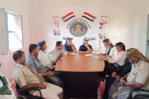 تنفيذية انتقالي ميفعة تناقش عددًا من القضايا التنظيمية والإدارية بالهيئة