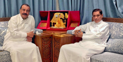 اللواء بن بريك يطمئن على صحة اللواء البحسني ويبحث معه أوضاع حضرموت