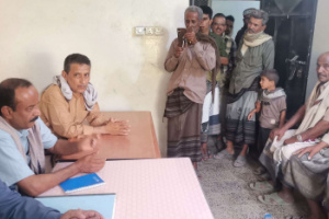 رئيس انتقالي بيحان يتفقد فرع مصلحة الأحوال المدنية بالمديرية