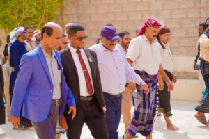 برعاية المحافظ بن الوزير.. افتتاح مدرسة الكويت للبنات" بمديرية جردان بتمويل كويتي