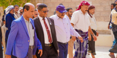برعاية المحافظ بن الوزير.. افتتاح مدرسة الكويت للبنات" بمديرية جردان بتمويل كويتي