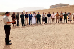 النيابة العامة وشرطة شبوة ينفذان حكم القصاص بحق مدان بالقتل