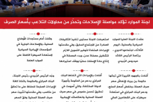 انفوجرافيك| الرئيس الزُبيدي يكلف البنك المركزي بملاحقة السوق السوداء للعملة