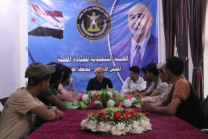 العميد مهدي يلتقي المجلس العام لطلاب مديرية الضالع ويطلع على ترتيبات الإشهار