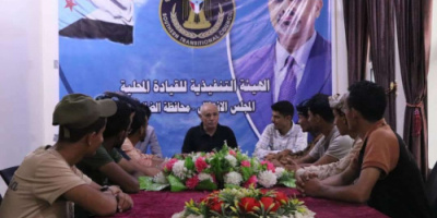 العميد مهدي يلتقي المجلس العام لطلاب مديرية الضالع ويطلع على ترتيبات الإشهار