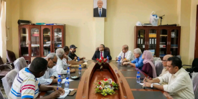 اجتماع لمناقشة شراكة جامعة عدن ومحلي صيرة  لإسناد ملف إدراج كريتر ضمن قائمة التراث العالمي