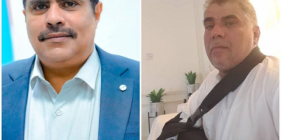 العميد المحمدي يطمئن هاتفيًا على صحة المدير العام لأمن وشرطة ساحل حضرموت 
