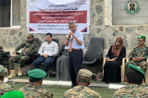 تنظيم محاضرات قانونية بعدن لتعزيز الوعي لدى منتسبي الحزام الأمني