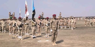 عرض عسكري مهيب لوحدات اللواء الثاني دعم وإسناد يجسد الجاهزية القتالية العالية