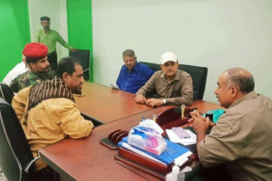 انتقالي أبين والسلطة المحلية خنفر يشرفان على إعادة التيار الكهربائي لقسم السل بمستشفى الرازي