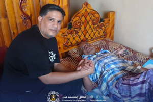 انتقالي العاصمة عدن يطمئن على صحة مستشار اتحاد ألعاب القوى