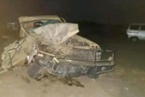 وفاة ثلاثة جنود وإصابة آخرين في حادث تصادم مروّع بأبين