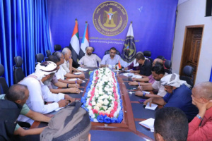 تنفيذية انتقالي وادي حضرموت تعقد اجتماعها الدوري لشهر أغسطس