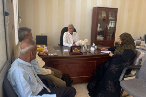 فريق من مجلس المستشارين ينفذ زيارة ميدانية إلى كلية التربية البدنية بجامعة عدن