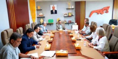 لملس يدعو الوكالة الألمانية لتحويل الدعم إلى مشاريع مستدامة