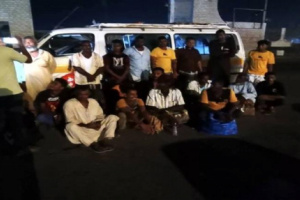 21 صياد يعود إلى مسقط رأسهم بالحديدة بعد 8 أشهر من الاحتجاز في السودان