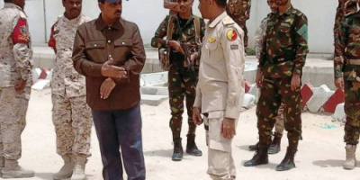 محافظ حضرموت يزور معسكر قوات الشرطة العسكرية