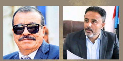 رئيس تنفيذية انتقالي أبين يعزي اللواء أحمد بن بريك في وفاة شقيقه عبدالله